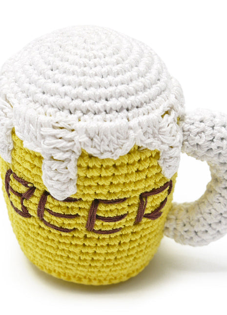 Beer Mug Crochet Toy