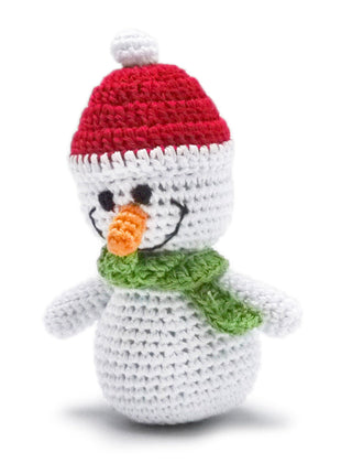 Snowman Doll Crochet Toy