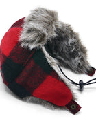 Trapper Hat Plaid