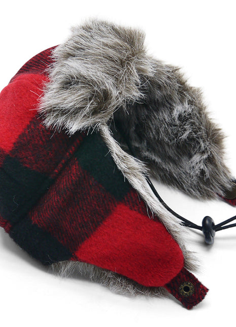 Trapper Hat Plaid