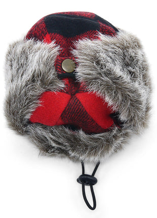 Trapper Hat Plaid