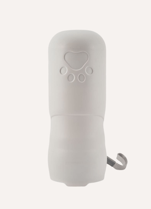 Travel Dog Water Bottle with Treat Holder – Leakproof & BPA-Free 350mL