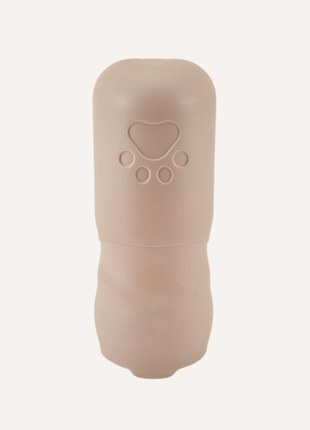 Travel Dog Water Bottle with Treat Holder – Leakproof & BPA-Free 350mL