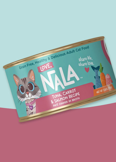 Tuna, Carrot & Salmon Recipe Paté Dinner In Broth Adult Cat Food, 2.8-oz