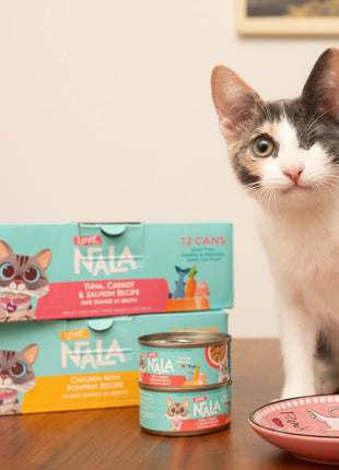 Tuna, Carrot & Salmon Recipe Paté Dinner In Broth Adult Cat Food, 2.8-oz