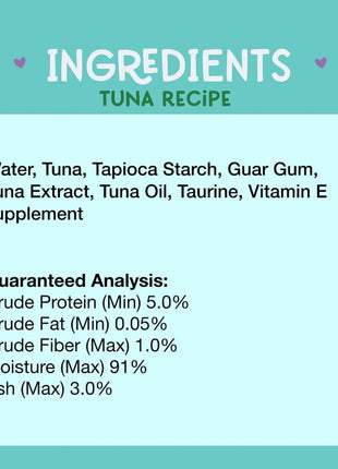 Tuna Recipe Cat Treats, Pack of 4