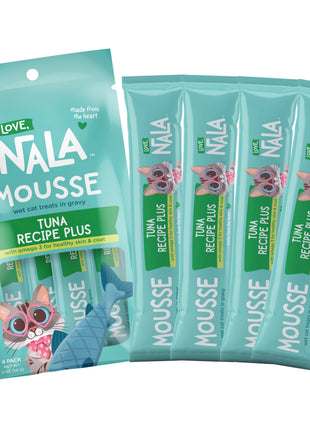Tuna Recipe Plus Cat Treats, Pack of 4