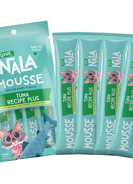 Tuna Recipe Plus Cat Treats, Pack of 4