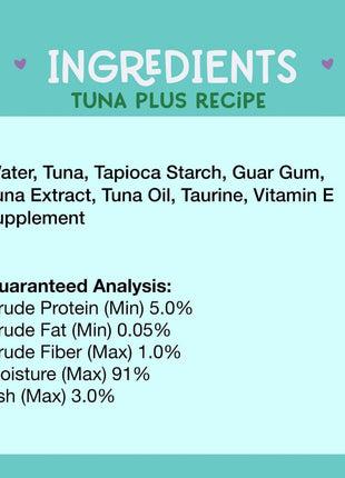 Tuna Recipe Plus Cat Treats, Pack of 4