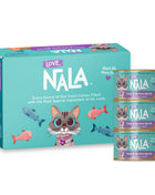 Tuna & Salmon Recipe Flaked Dinner In Broth Adult Cat Food, 2.8-oz