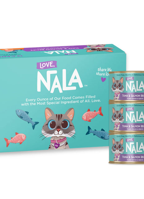 Tuna & Salmon Recipe Flaked Dinner In Broth Adult Cat Food, 2.8-oz
