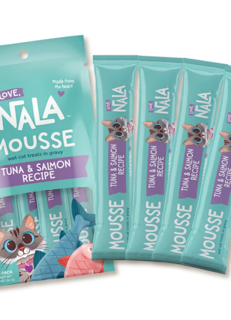 Tuna & Salmon Cat Treats, Pack of 4