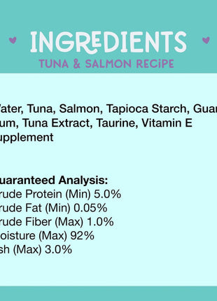 Tuna & Salmon Cat Treats, Pack of 4
