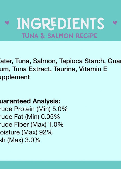 Tuna & Salmon Cat Treats, Pack of 4