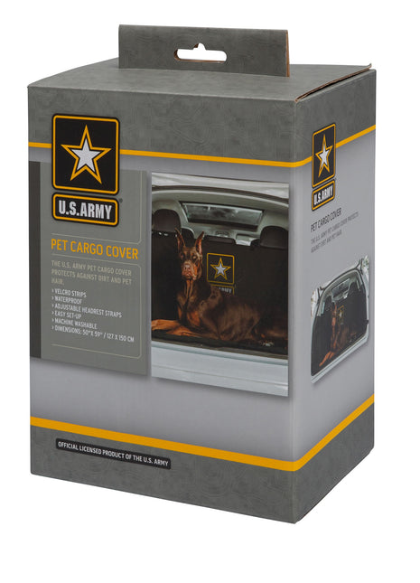 US Army Car or SUV Cargo Pet Cover - Dark Camo