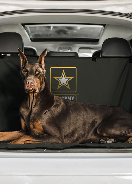 US Army Car or SUV Cargo Pet Cover - Dark Camo