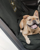 US Army Car Bench Seat Pet Cover - Dark Camo