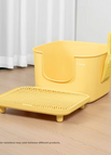 Yellow / Open-top / Box with Scoop & Litter Step
