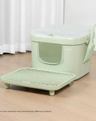 Mango Cube Litter Box XL Set | Litter Box with Mat, Scoop & Accessories - Pup List