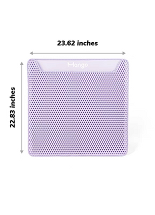 Cat Litter Mat, Double Layer Cat Litter Trapper Mat, EVA Litter Mat