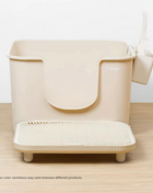 Mango Cube Litter Box XXL Set | High-sided Litter Box with Scoop, Storage & Step - Pup List