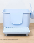 Mango Cube Litter Box XXL Set | High-sided Litter Box with Scoop, Storage & Step - Pup List