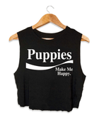 Enjoy Puppies | Women's Crop Tank
