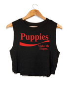 Enjoy Puppies | Women's Crop Tank