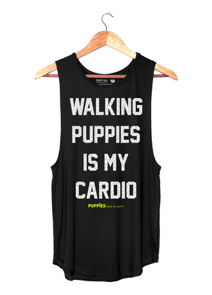 Walking Puppies is my Cardio | Women's Sleeveless