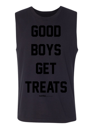 Good Boys Get Treats Muscle Tank | Gift for Dog Dads