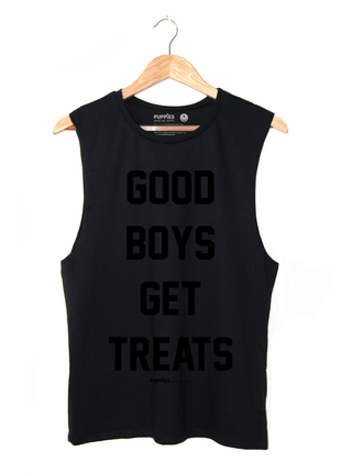 Good Boys Get Treats Muscle Tank | Gift for Dog Dads