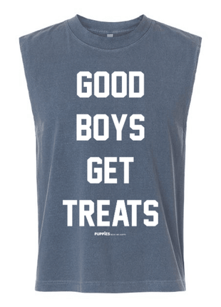 Good Boys Get Treats Muscle Tank | Gift for Dog Lovers