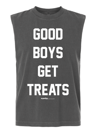 Good Boys Get Treats Muscle Tank | Gift for Dog Lovers
