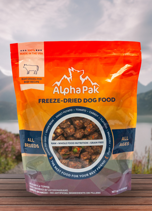 PREMIUM RAW FREEZE DRIED DOG FOOD BEEF