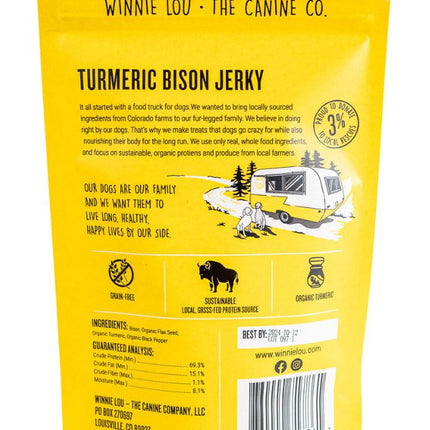 Turmeric Bison Jerky