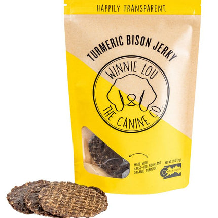 Turmeric Bison Jerky