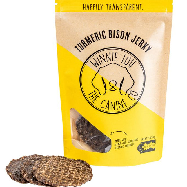 Turmeric Bison Jerky
