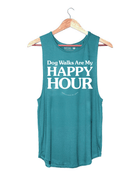 Dog Walks are my Happy Hour | Women's Sleeveless