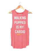 Walking Puppies is my Cardio | Women's Sleeveless