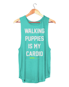Walking Puppies is my Cardio | Women's Sleeveless