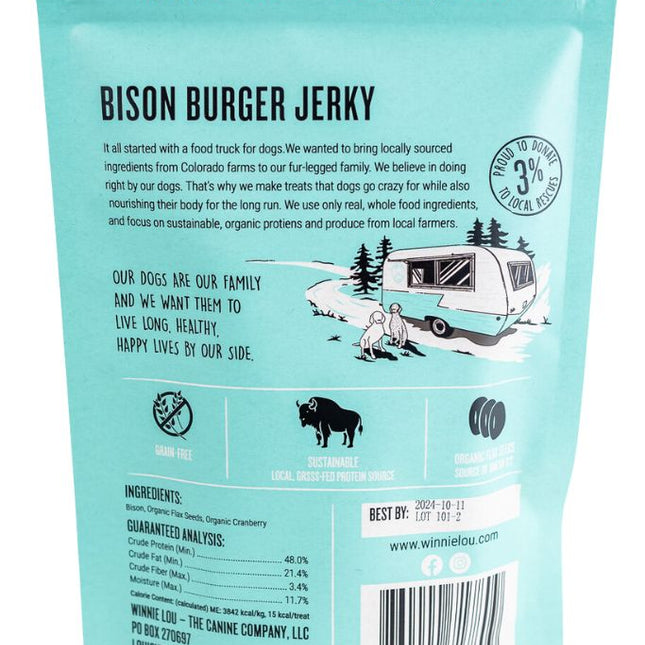 Bison Burger Jerky