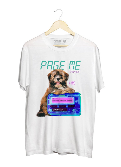 Page Me | Soft Cotton Uni-Sex  Tee