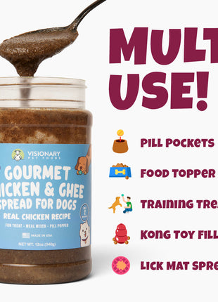 Chicken and Ghee Meat Spread | NEW 12oz Jar