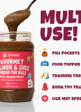 Salmon and Ghee Meat Spread | NEW 12oz Jar