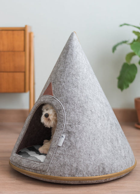 Nooee Pet Cave Bella (XS)- Gray