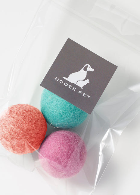 Nooee pet Wool Toy Ball (4CM) - Pup List
