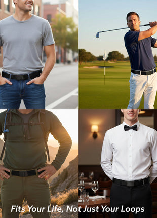 Web Belt Blank Black Buckle - Peanuts Gang Astronauts Standing Poses Stars Blue/White Webbing - Pup List