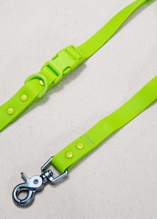 PVC Handsfree Dog Leash - All Weather Waterproof Durable & Odor-Resistant