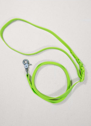 PVC Handsfree Dog Leash - All Weather Waterproof Durable & Odor-Resistant