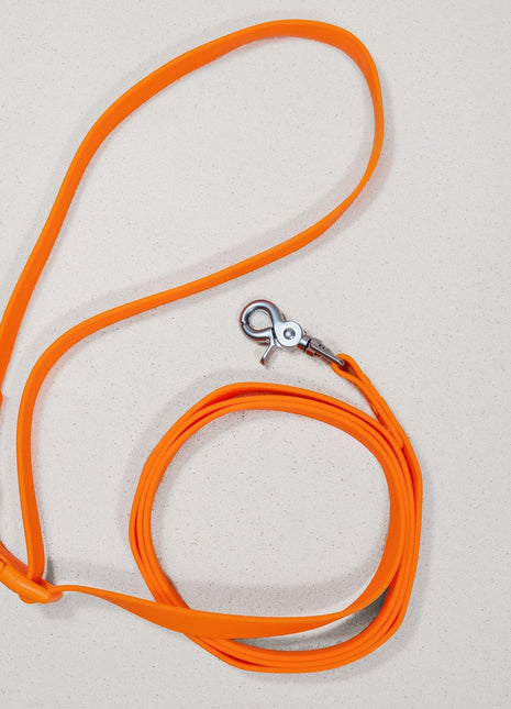 PVC Handsfree Dog Leash - All Weather Waterproof Durable & Odor-Resistant